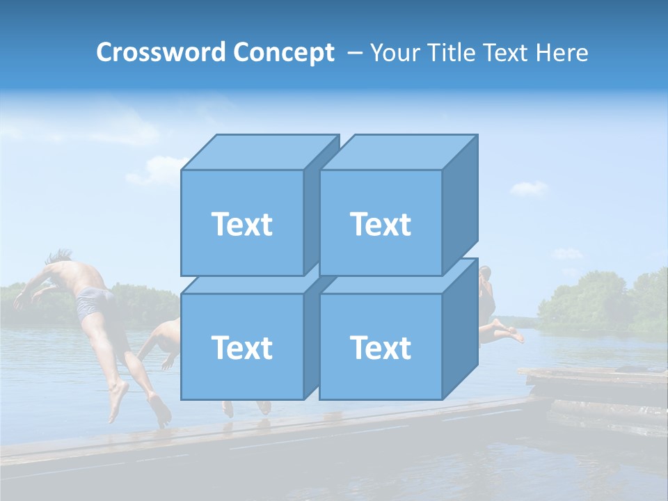 Innocence Cheer Background PowerPoint Template
