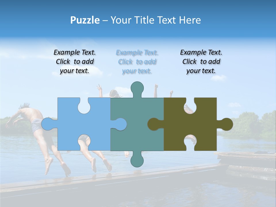 Innocence Cheer Background PowerPoint Template