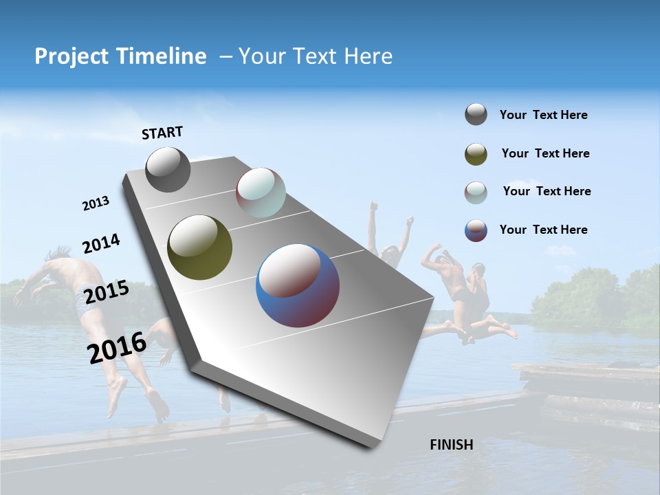 Innocence Cheer Background PowerPoint Template