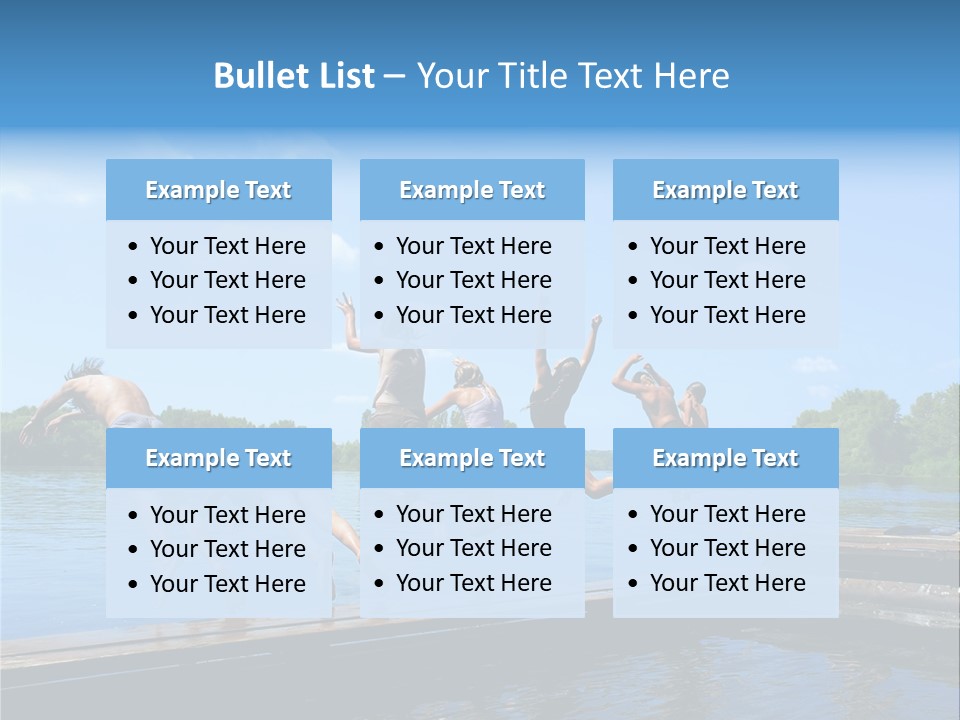 Innocence Cheer Background PowerPoint Template