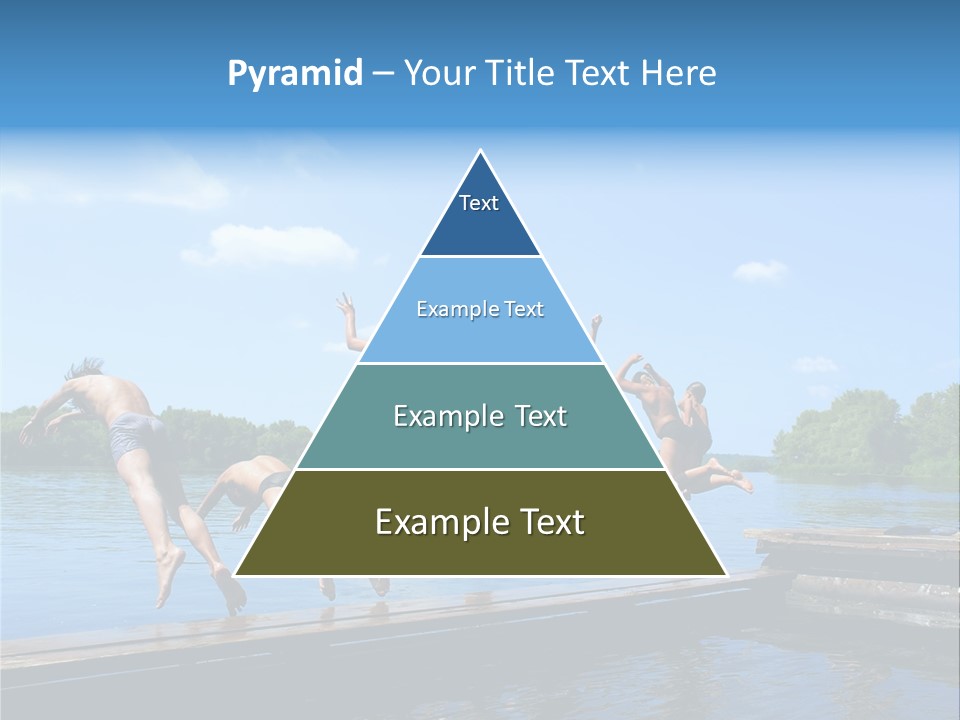 Innocence Cheer Background PowerPoint Template