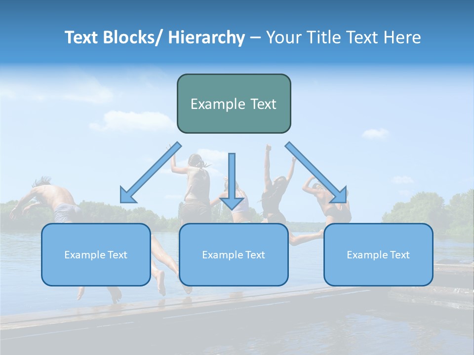 Innocence Cheer Background PowerPoint Template