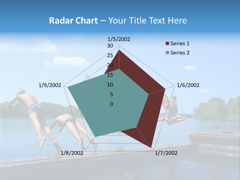 Innocence Cheer Background PowerPoint Template