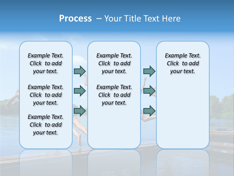 Innocence Cheer Background PowerPoint Template