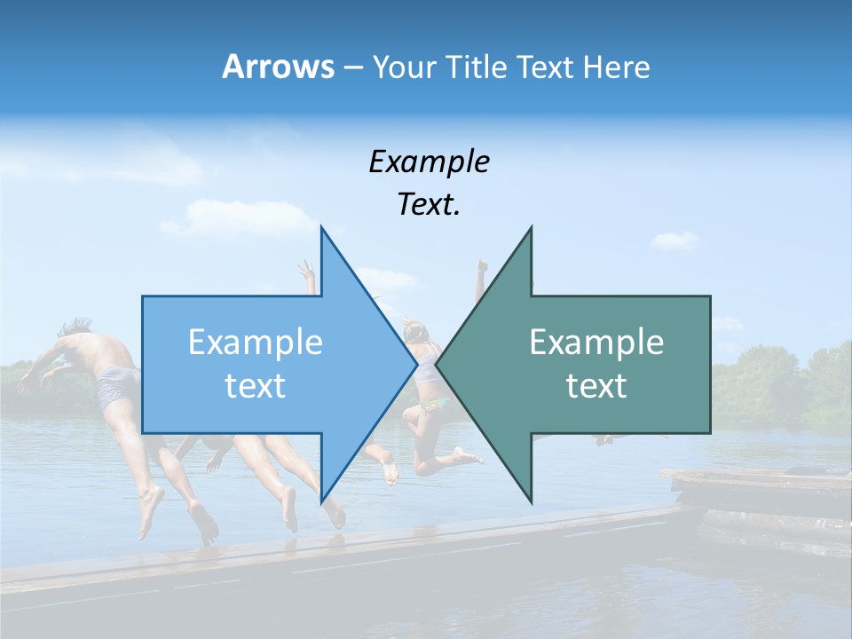 Innocence Cheer Background PowerPoint Template