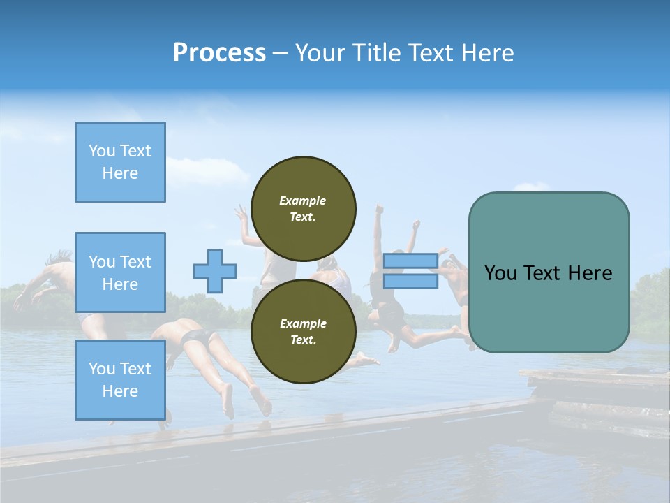 Innocence Cheer Background PowerPoint Template