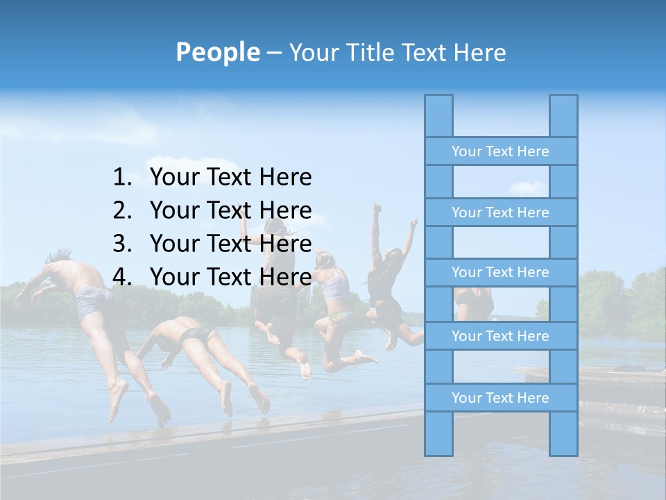 Innocence Cheer Background PowerPoint Template