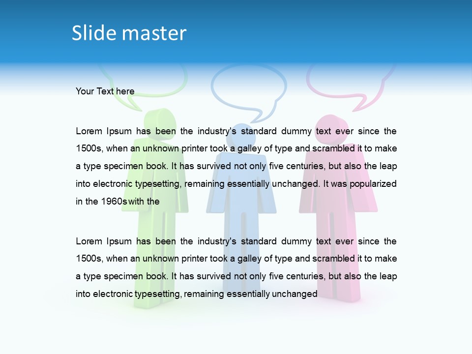 Discussion Debate Company PowerPoint Template