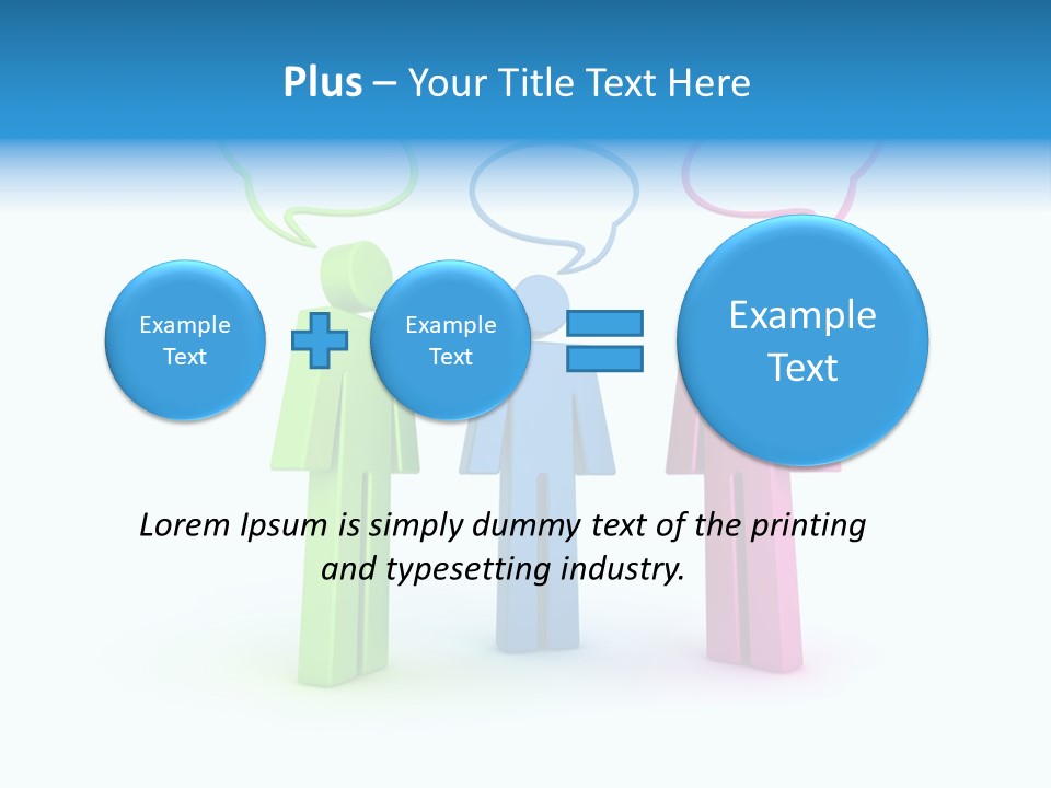 Discussion Debate Company PowerPoint Template