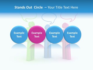 Discussion Debate Company PowerPoint Template