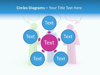 Discussion Debate Company PowerPoint Template
