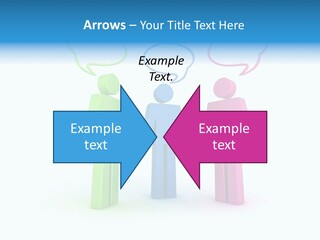 Discussion Debate Company PowerPoint Template