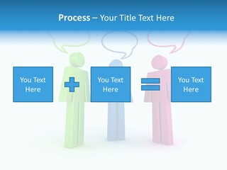 Discussion Debate Company PowerPoint Template
