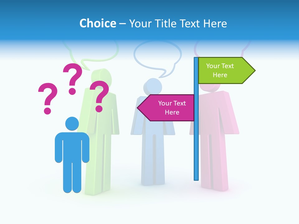 Discussion Debate Company PowerPoint Template