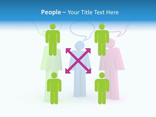 Discussion Debate Company PowerPoint Template