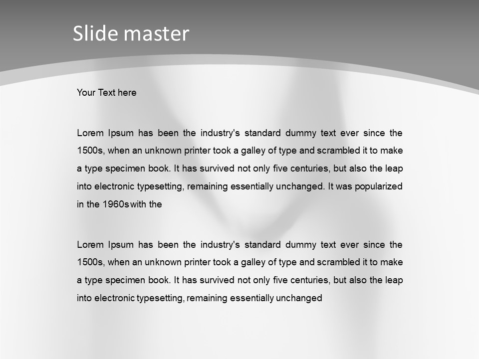 Wife Ethreal Smack PowerPoint Template