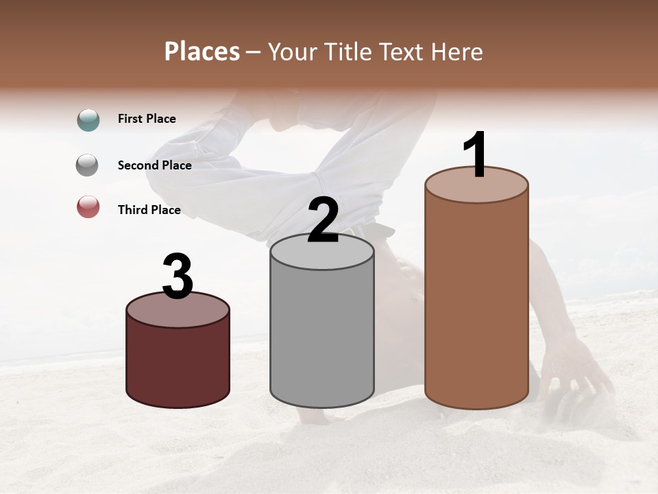 Sand Human Strength PowerPoint Template