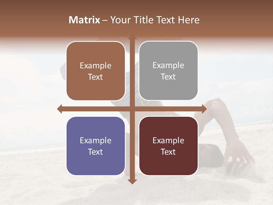 Sand Human Strength PowerPoint Template