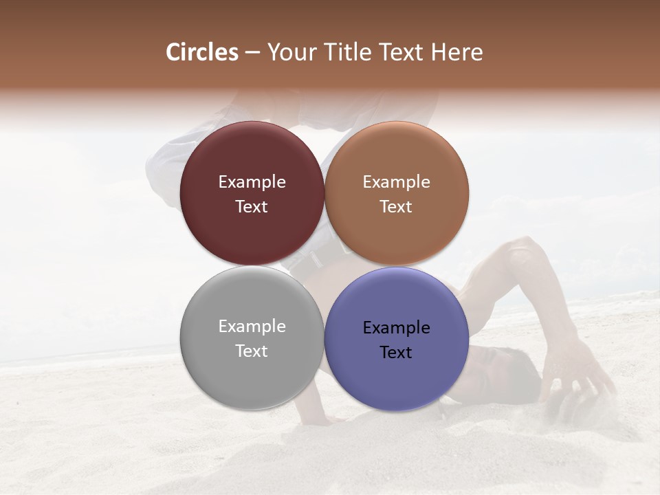Sand Human Strength PowerPoint Template