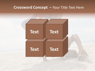 Sand Human Strength PowerPoint Template