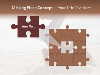 Sand Human Strength PowerPoint Template