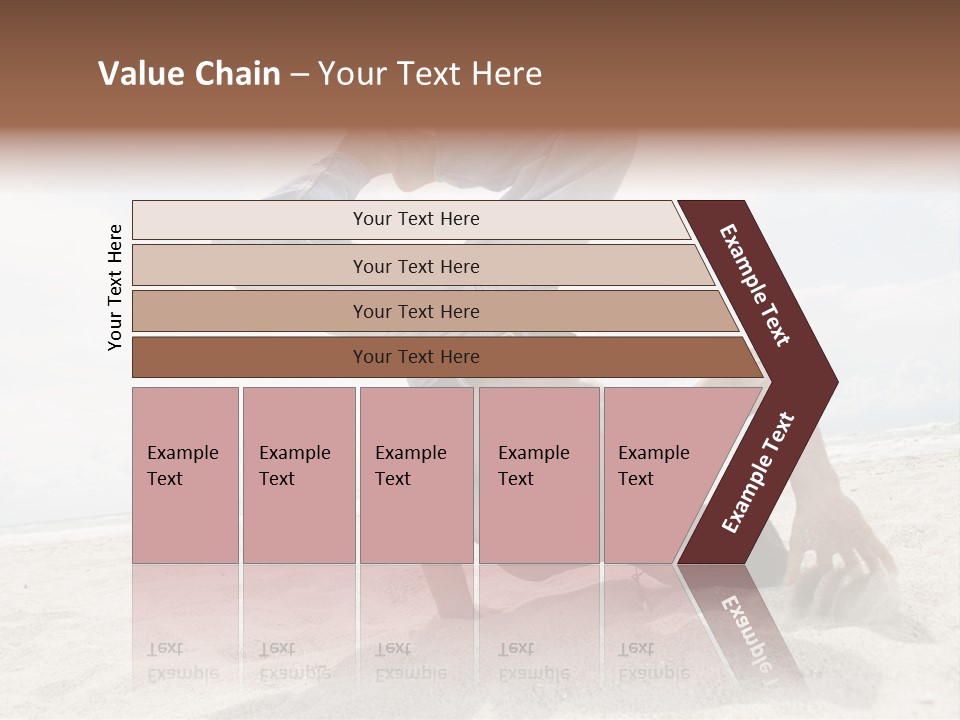 Sand Human Strength PowerPoint Template