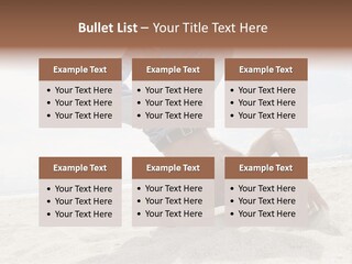 Sand Human Strength PowerPoint Template