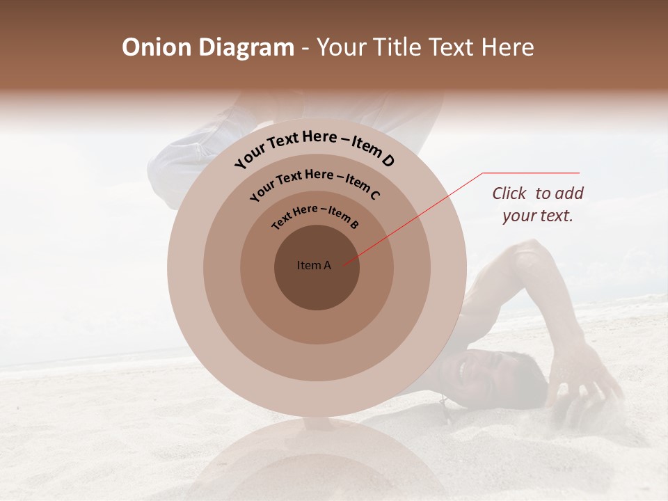 Sand Human Strength PowerPoint Template