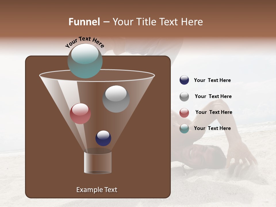 Sand Human Strength PowerPoint Template