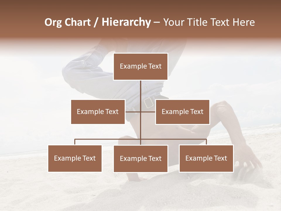 Sand Human Strength PowerPoint Template