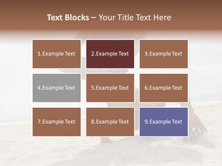Sand Human Strength PowerPoint Template