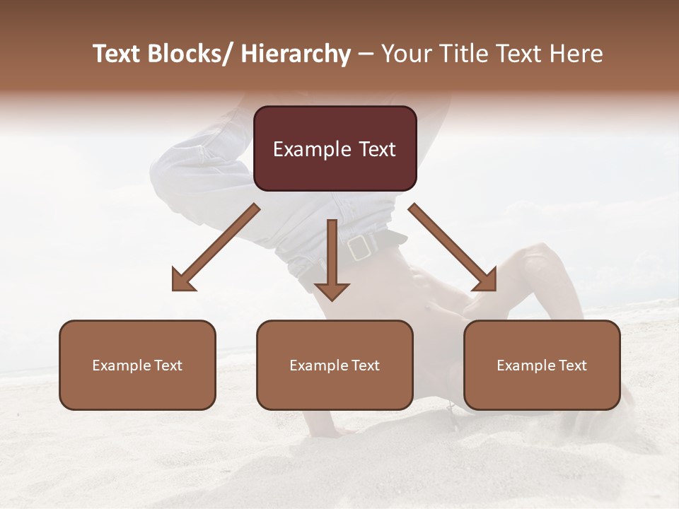 Sand Human Strength PowerPoint Template