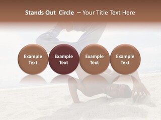 Sand Human Strength PowerPoint Template