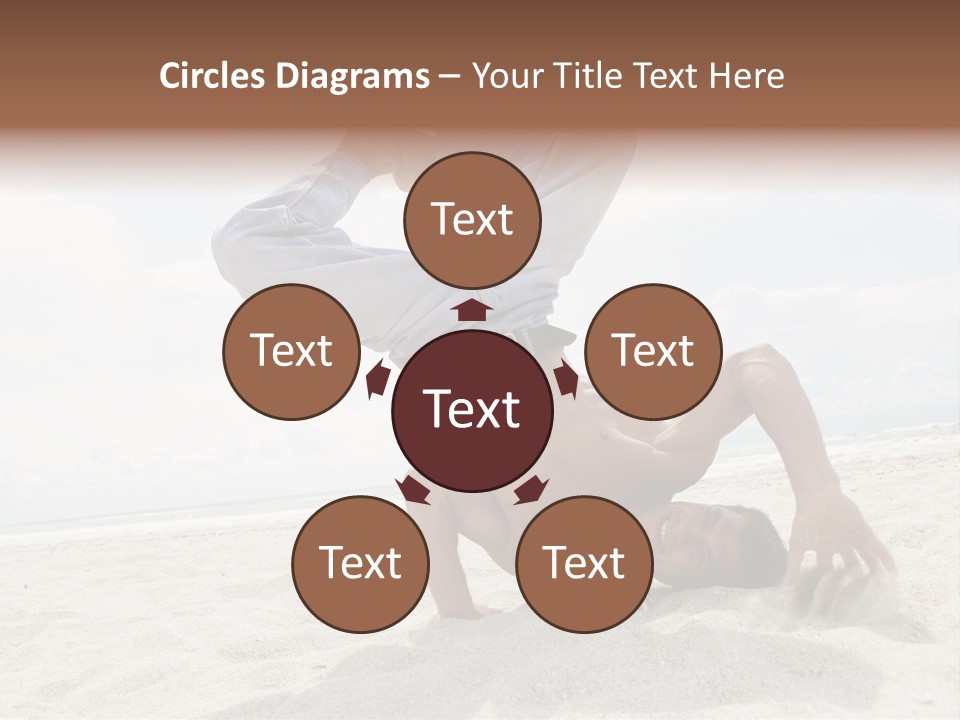 Sand Human Strength PowerPoint Template