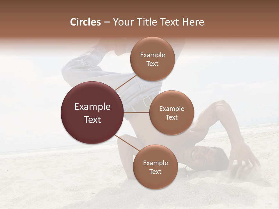 Sand Human Strength PowerPoint Template