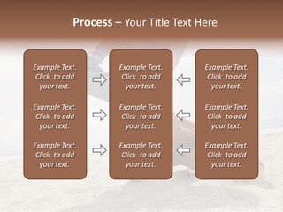 Sand Human Strength PowerPoint Template