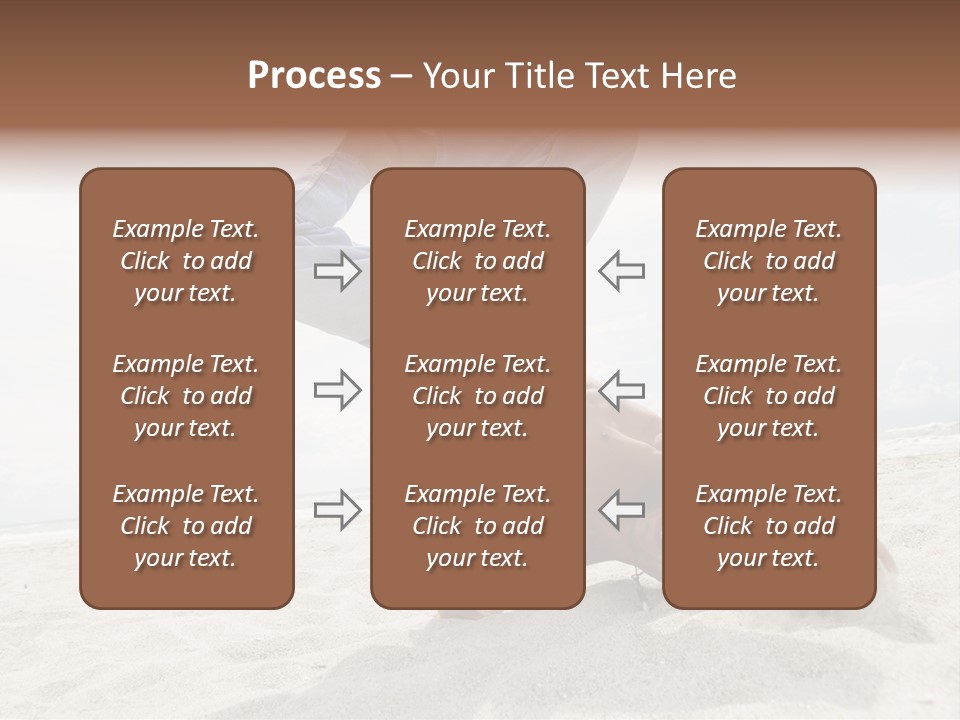 Sand Human Strength PowerPoint Template
