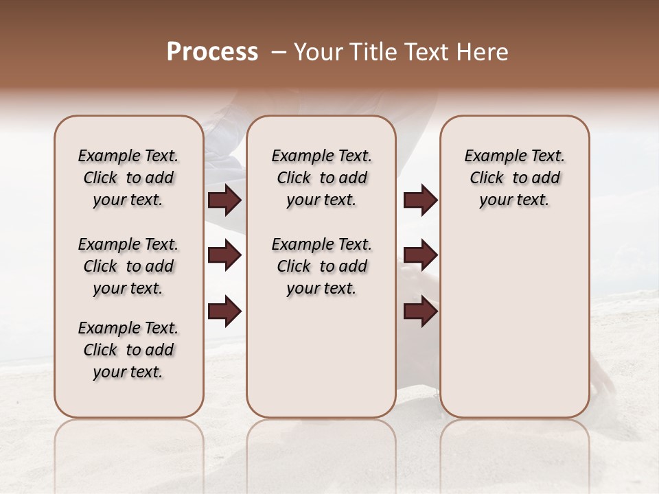 Sand Human Strength PowerPoint Template