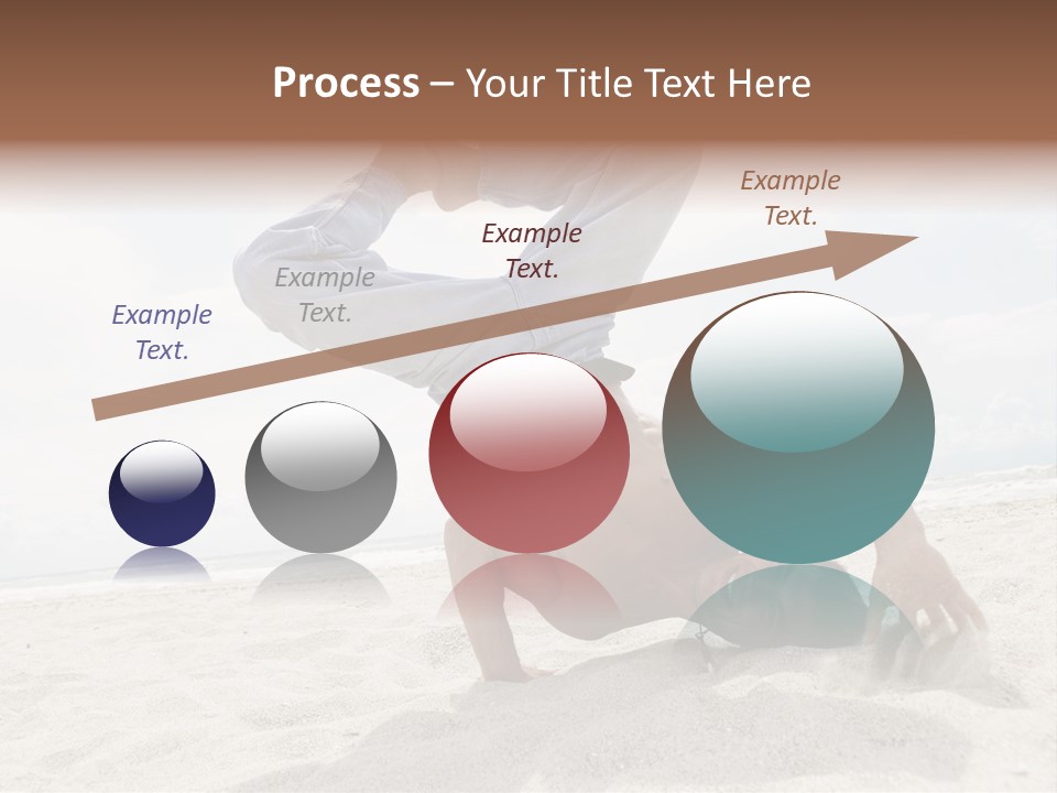 Sand Human Strength PowerPoint Template