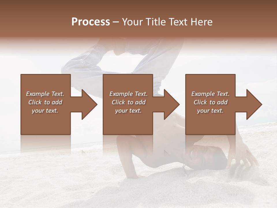 Sand Human Strength PowerPoint Template