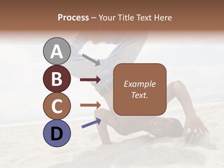 Sand Human Strength PowerPoint Template