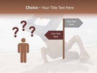 Sand Human Strength PowerPoint Template
