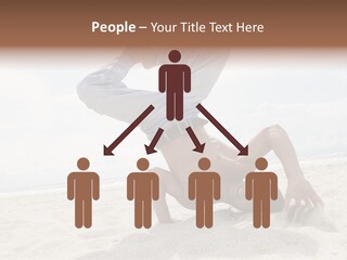Sand Human Strength PowerPoint Template
