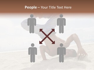 Sand Human Strength PowerPoint Template