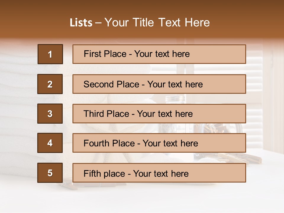 Basket Pins Clothes PowerPoint Template