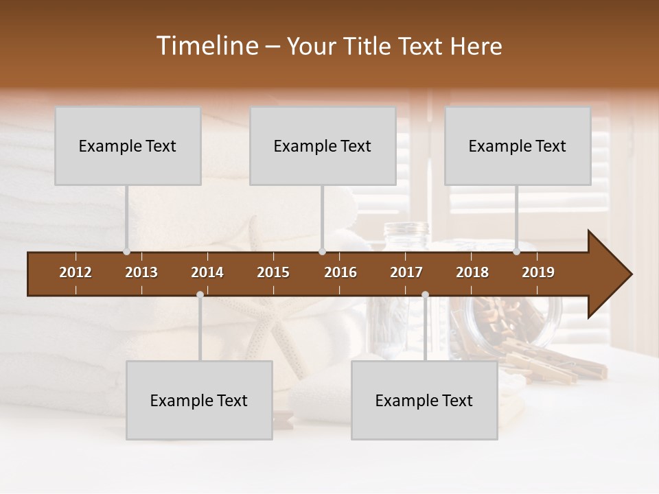 Basket Pins Clothes PowerPoint Template