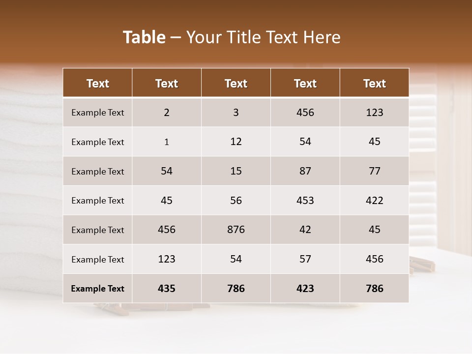 Basket Pins Clothes PowerPoint Template