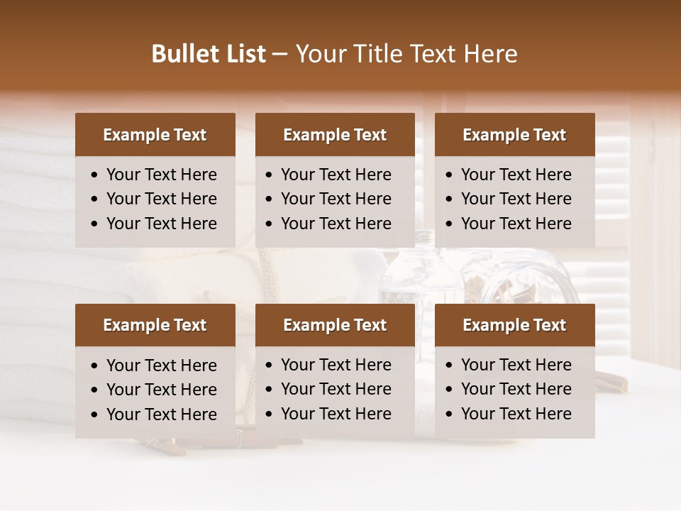 Basket Pins Clothes PowerPoint Template