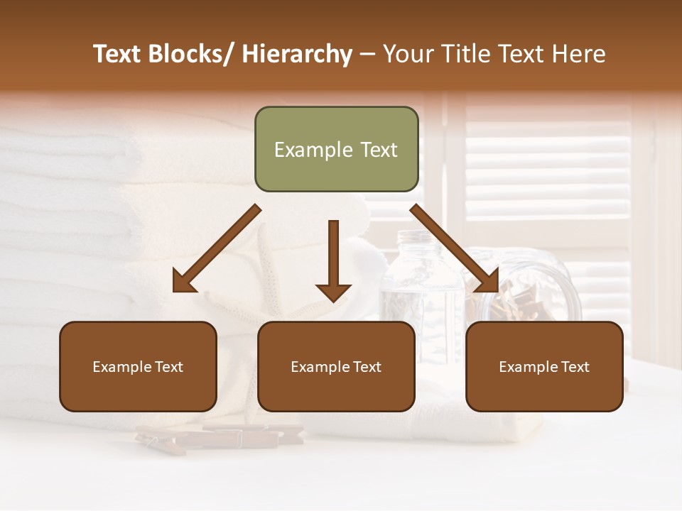 Basket Pins Clothes PowerPoint Template