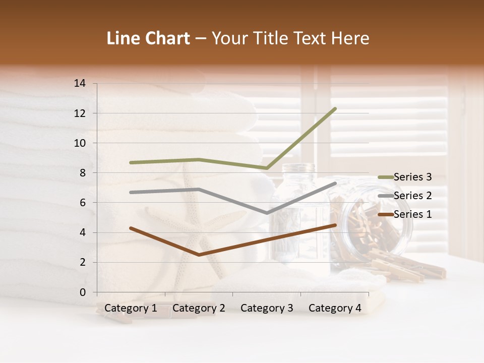 Basket Pins Clothes PowerPoint Template